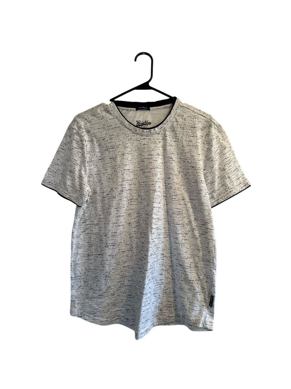 Brooklyn Cloth Mfg Co T-Shirt Short Sleeve Mens Size Medium The SpaceDye White